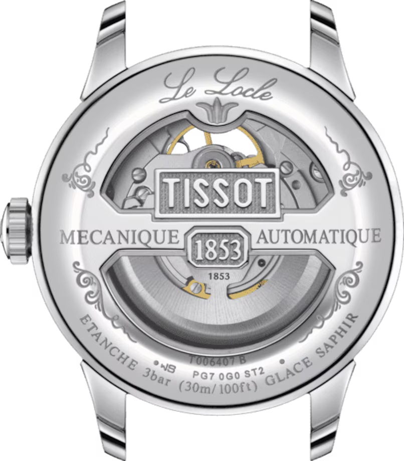 TISSOT LE LOCLE POWERMATIC 80 OPEN HEART
