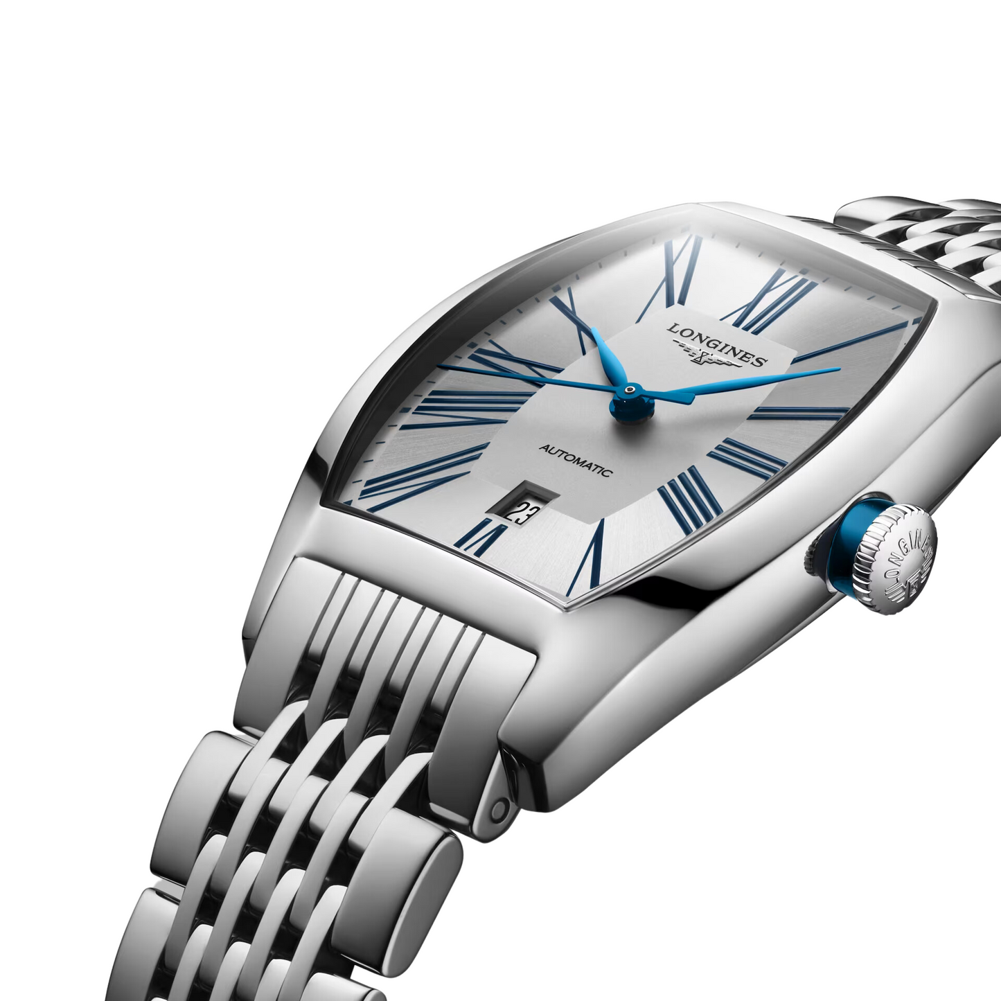 Montre LONGINES EVIDENZA Maroc Montre Élégante LONGINES Maroc Montre Tonneau Maroc Montre Automatique de Luxe Maroc Montre en Acier Inoxydable Maroc Boutique de Montres au Maroc Le Comptoir des Montres Maroc Montre Rétro Chic Maroc Montre de Luxe Suisse Maroc