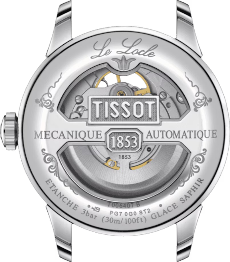 TISSOT LE LOCLE POWERMATIC 80 OPEN HEART