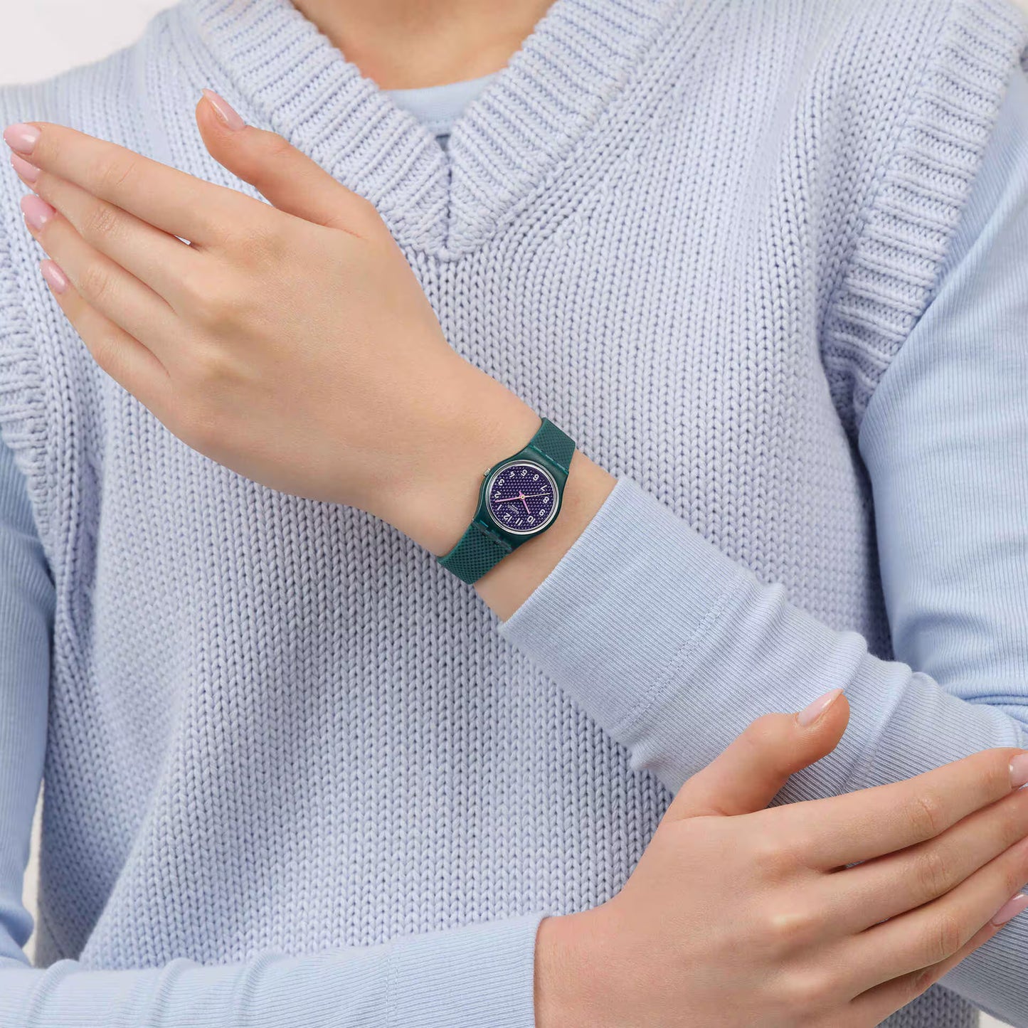 Swatch Teal Weave LL127