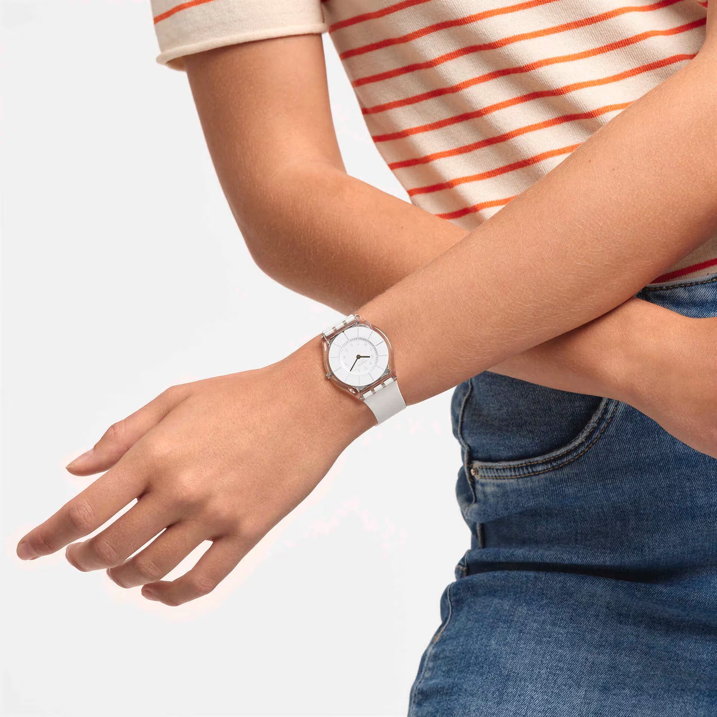Swatch White Classiness SS08K102-S14