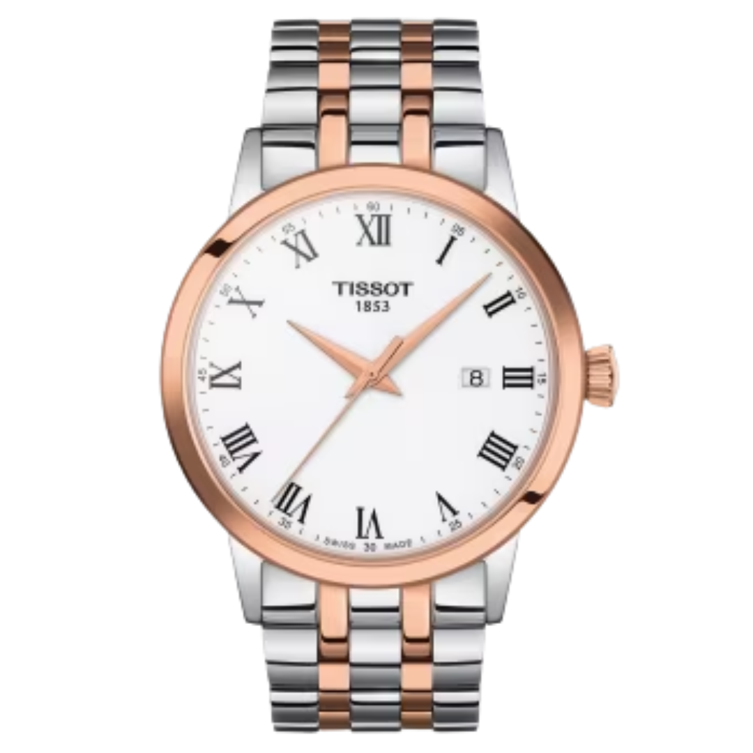 CLASSIC DREAM CADRAN BLANC BRACELET BRICOLORE