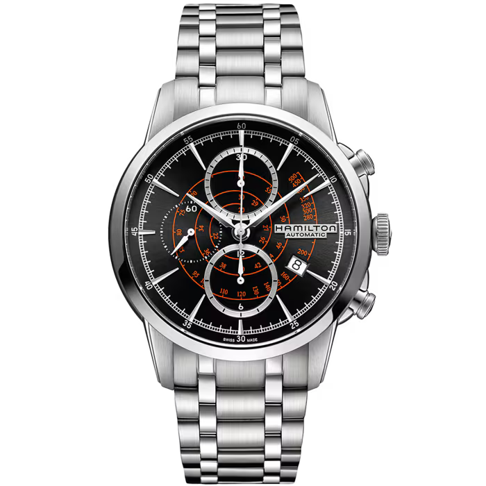 HAMILTON AMERICAN CLASSIC RAILROAD AUTO CHRONO