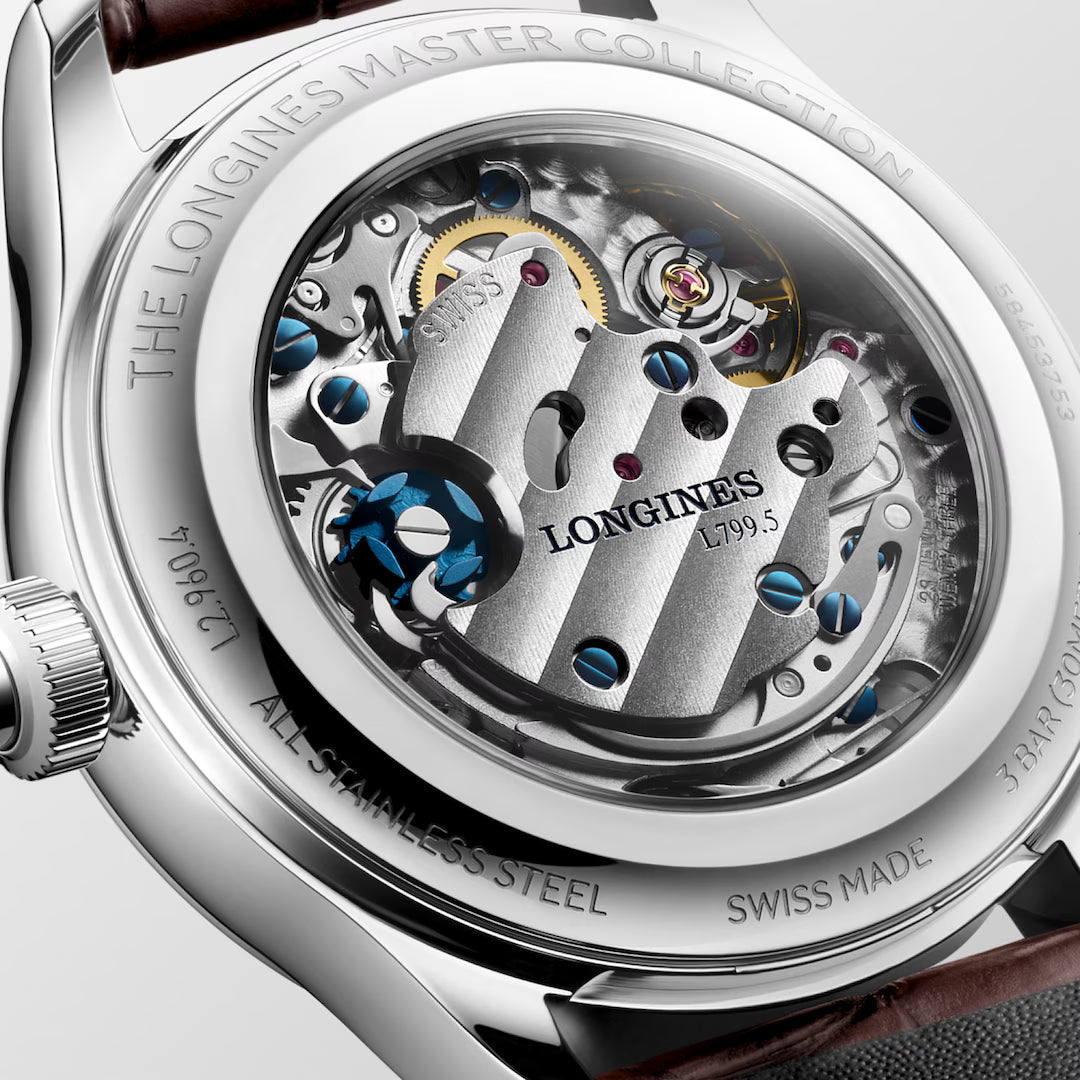 Longines Master Collection Chrono Monopusher Homme Cadran Ivoire – L2.960.4.78.2