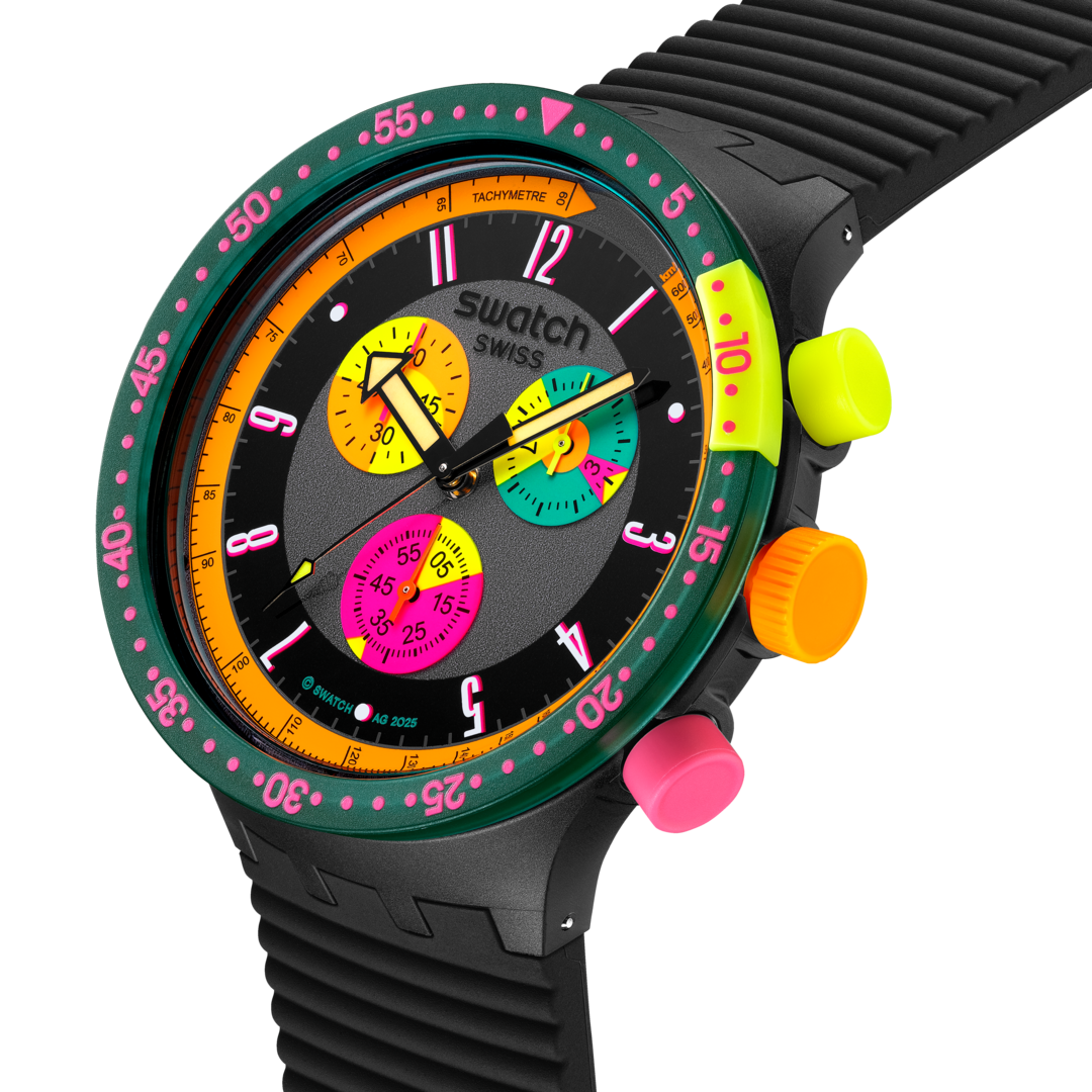SWATCH NEON SEPPIA