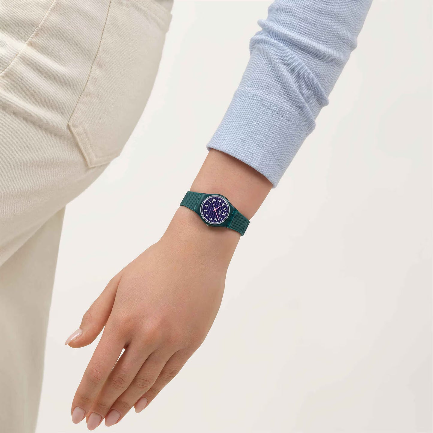 Swatch Teal Weave LL127