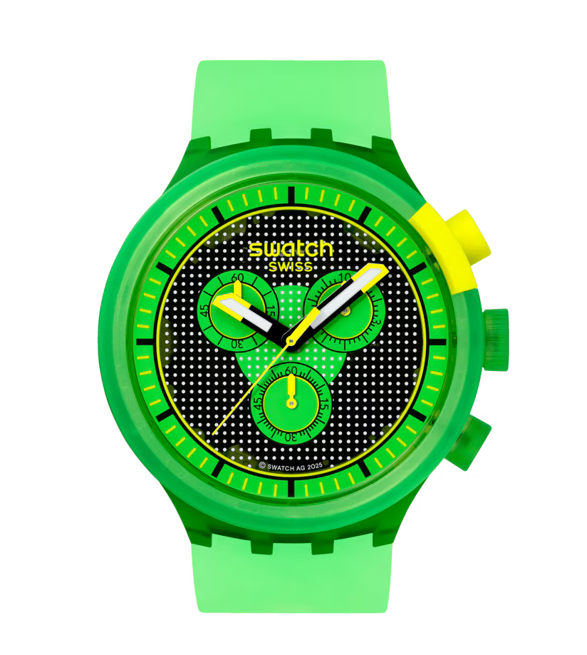 Swatch Glowingly Green SB02G100