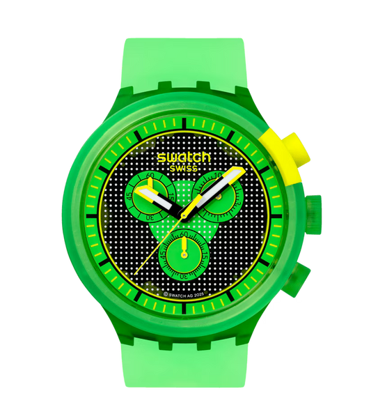 Swatch Glowingly Green SB02G100