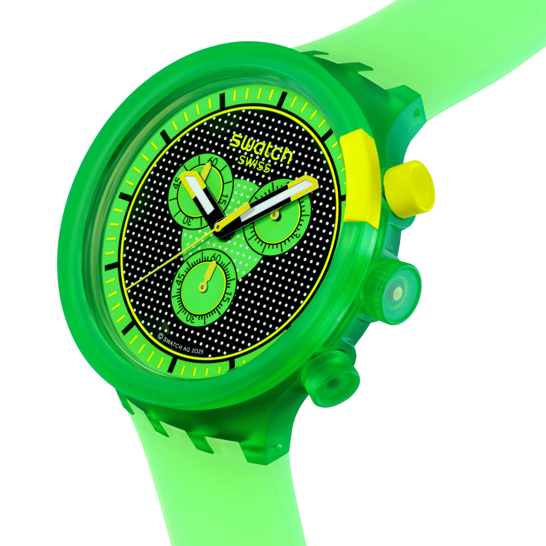 Swatch Glowingly Green SB02G100