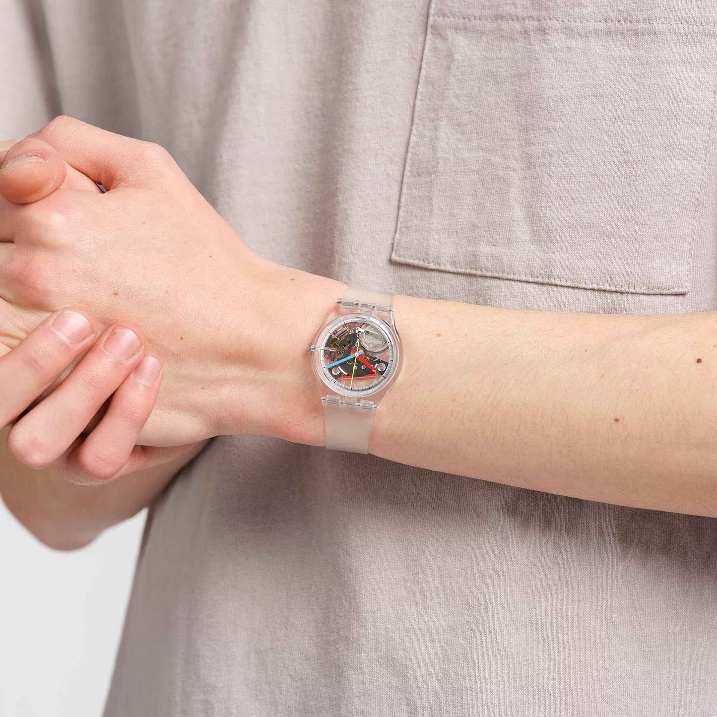 Swatch CLEARLY GENT 34 mm