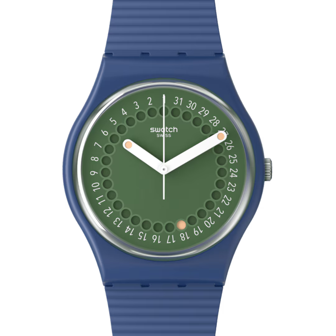 Swatch CYCLES OF INDIGO 34 mm