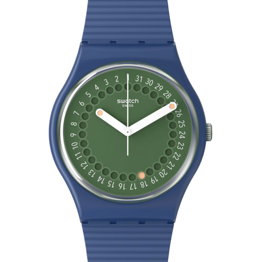 Swatch CYCLES OF INDIGO 34 mm