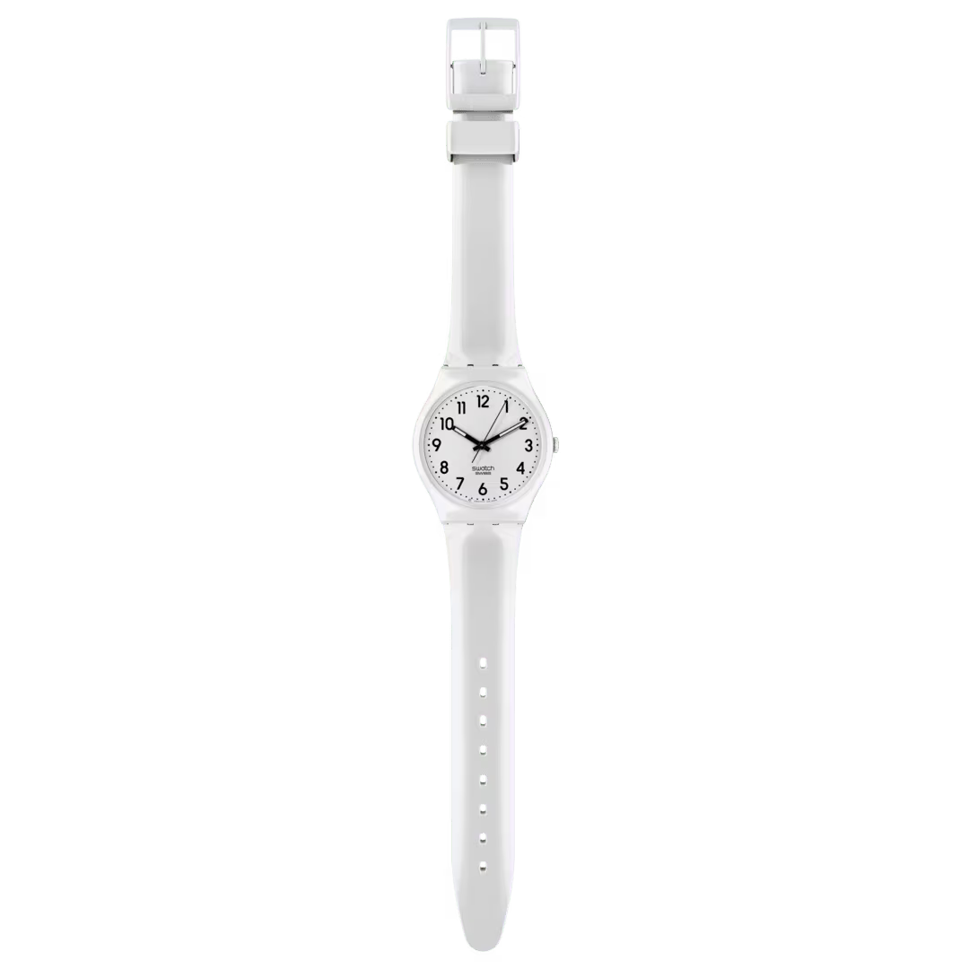 Swatch JUST WHITE SOFT 34 mm