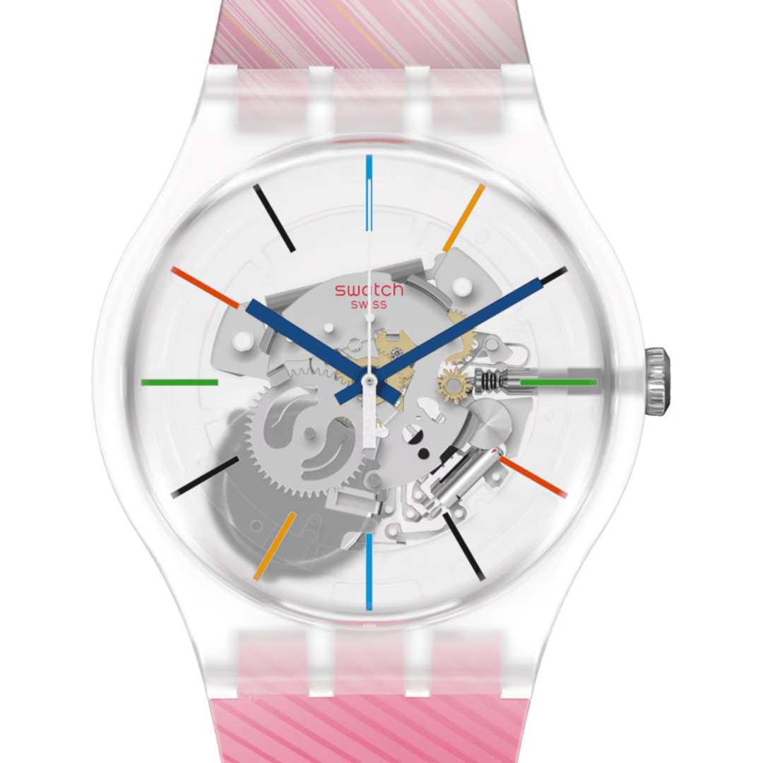 Swatch RED RIVERS AND MOUNTAINS 41 mm