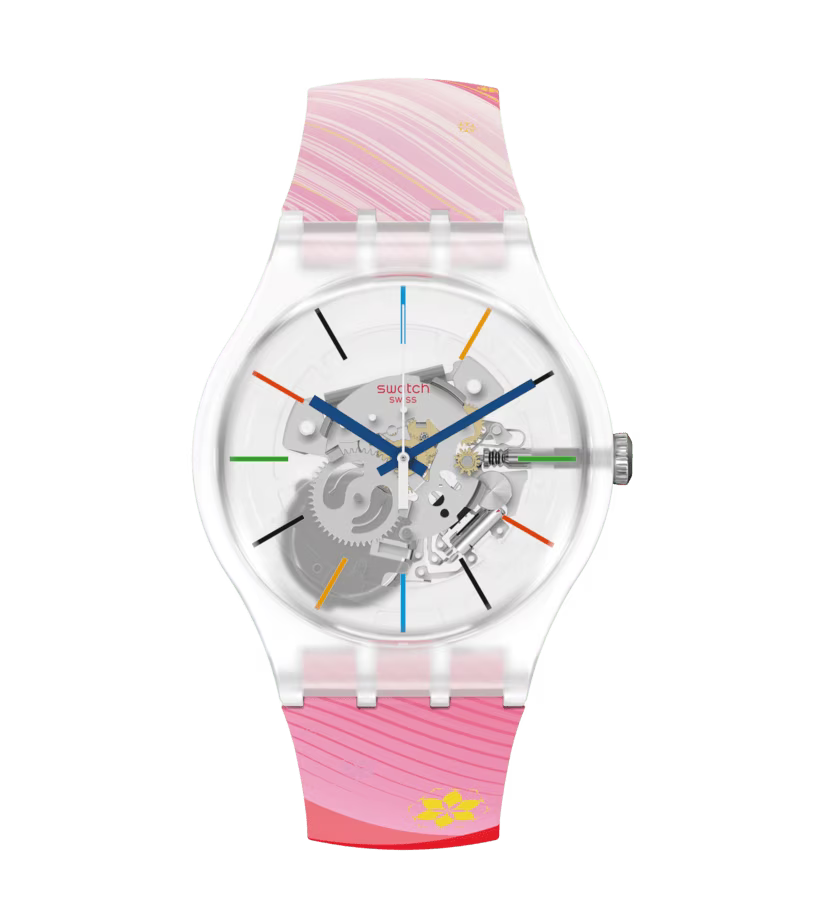 Swatch RED RIVERS AND MOUNTAINS 41 mm
