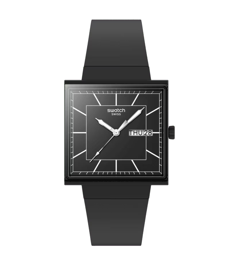Swatch WHAT IF…BLACKAGAIN? 41 mm
