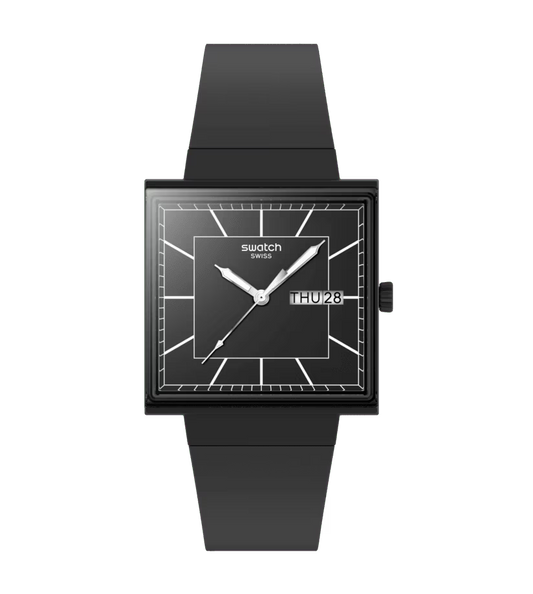 Swatch WHAT IF…BLACKAGAIN? 41 mm