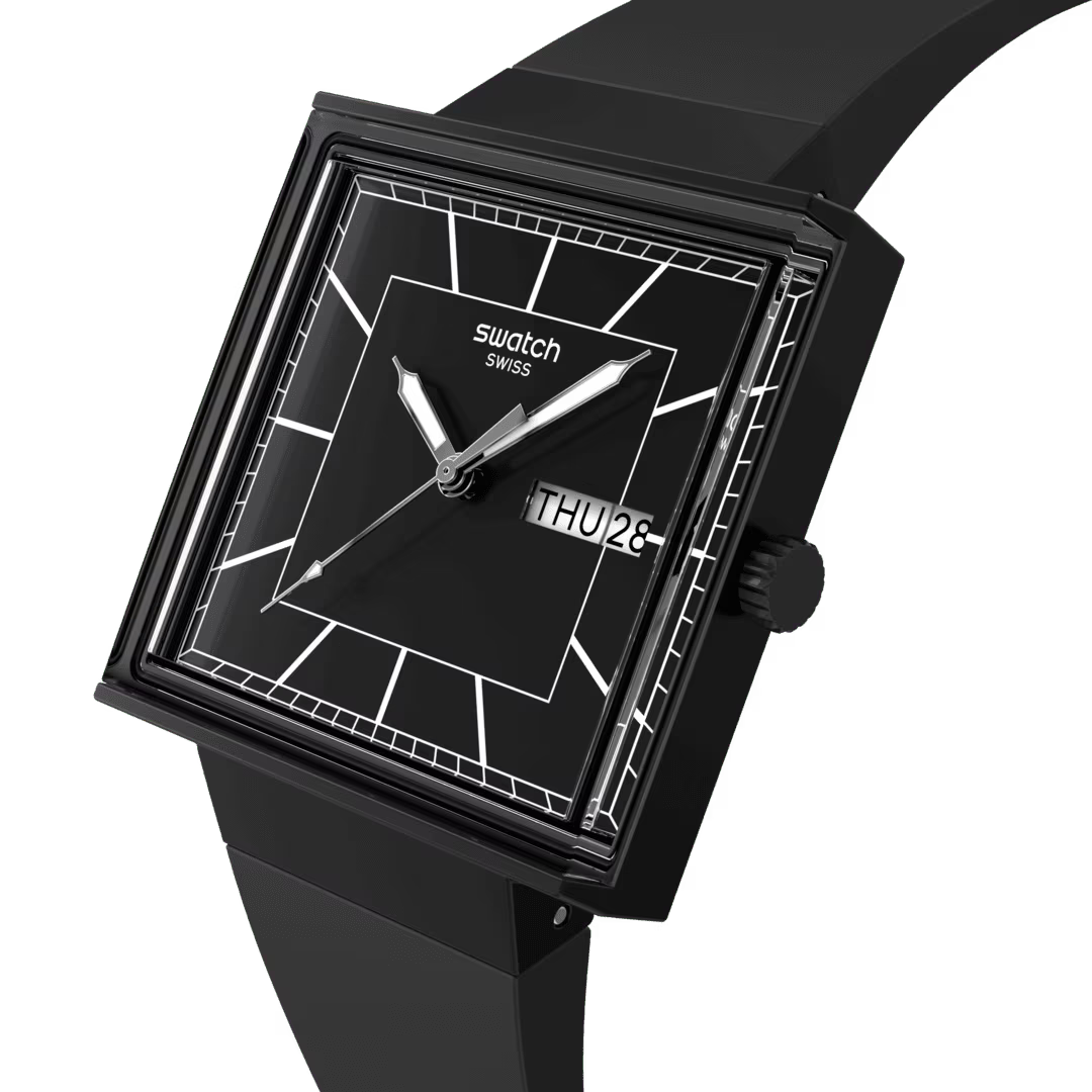 Swatch WHAT IF…BLACKAGAIN? 41 mm