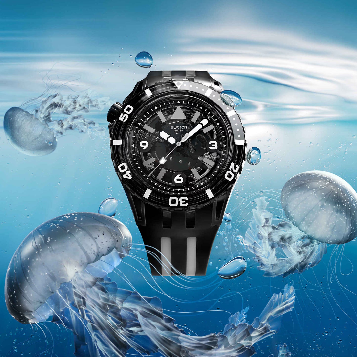 Swatch Black Sea Nettle SSCU09B100