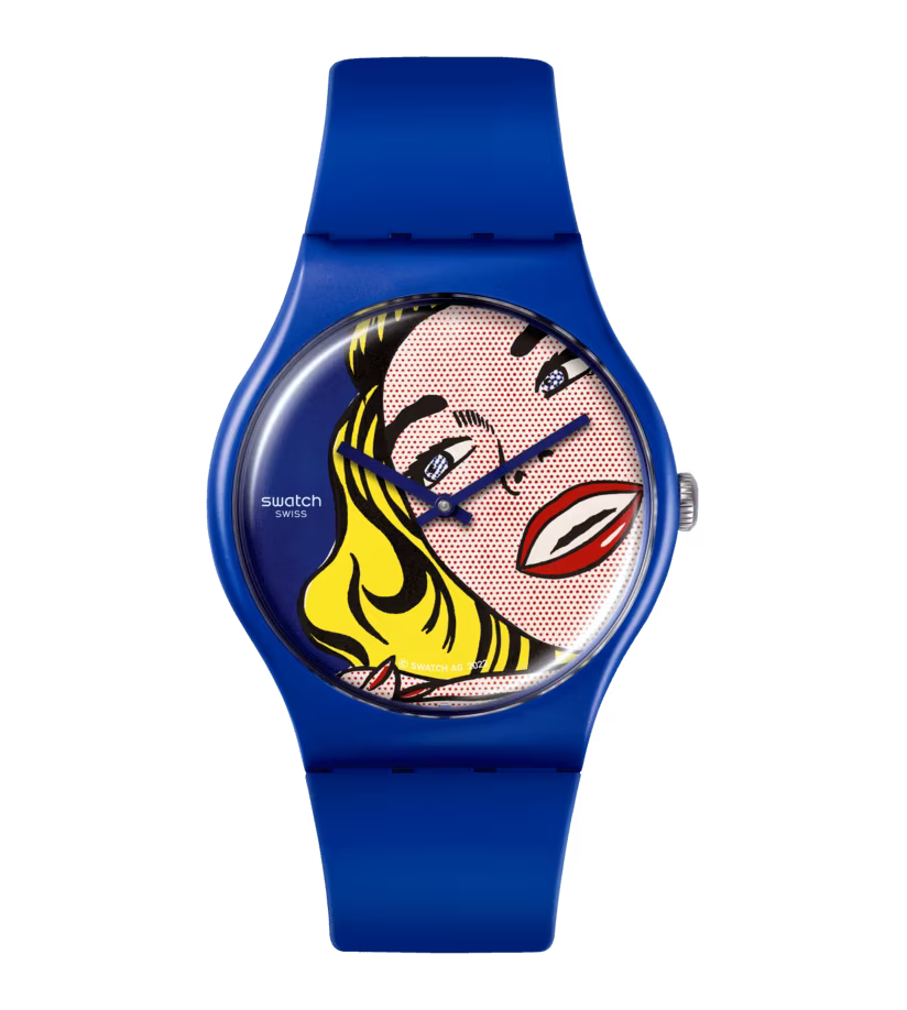 Swatch Girl by Roy Lichtenstein 41 mm