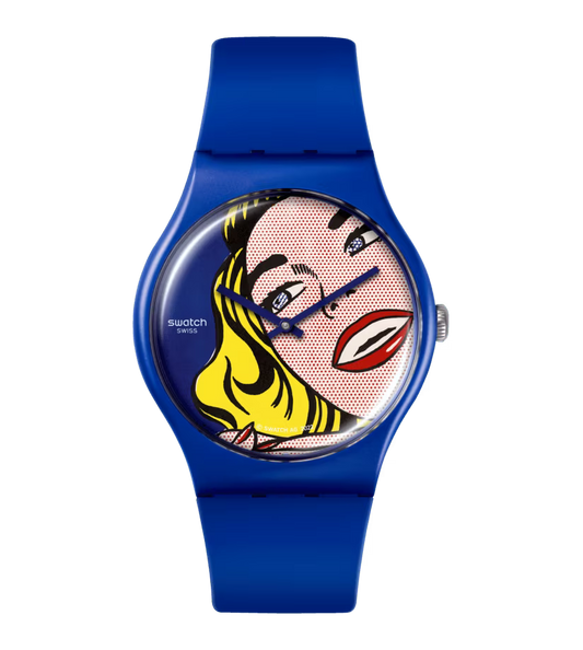 Swatch Girl by Roy Lichtenstein 41 mm