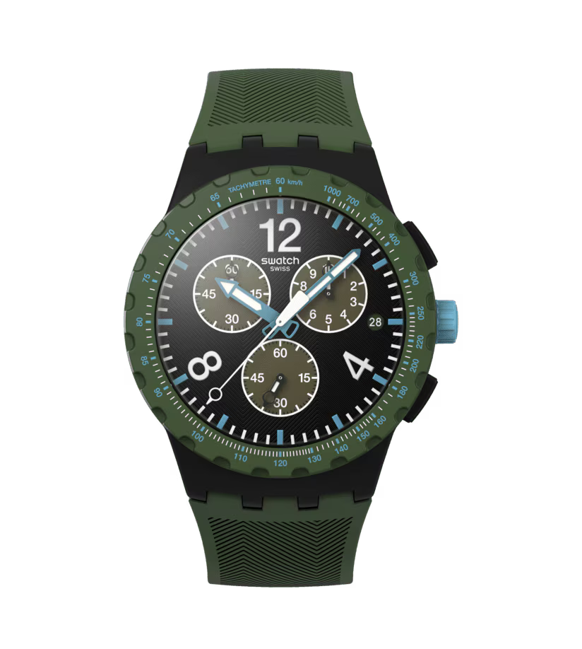 Swatch OLIVE RUSH 42 mm