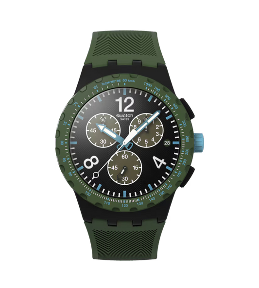 Swatch OLIVE RUSH 42 mm