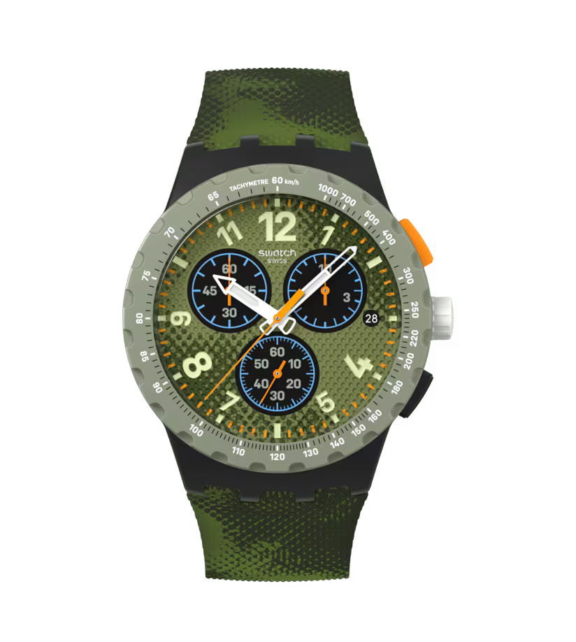 Swatch MIDDAY CAMO 42 mm