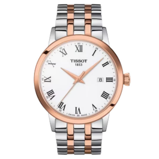 CLASSIC DREAM CADRAN BLANC BRACELET BRICOLORE