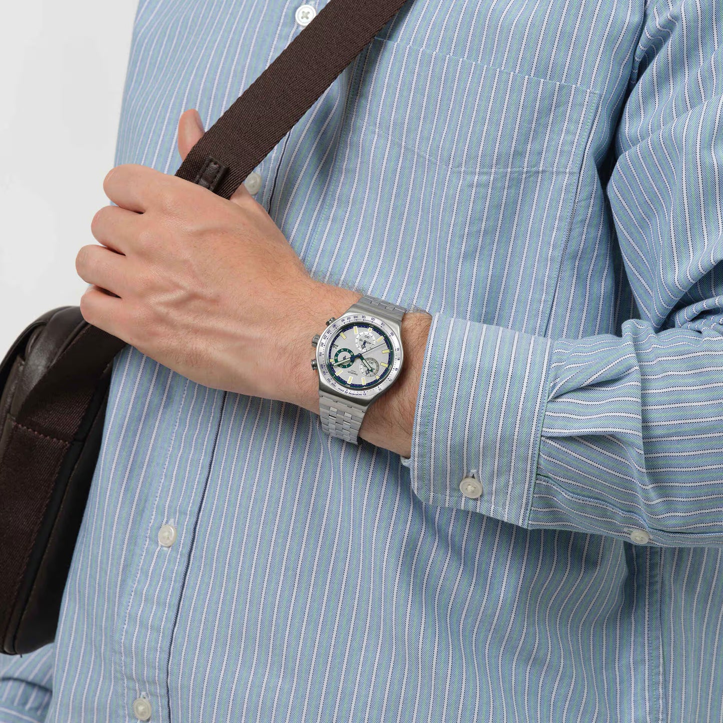 Swatch Midnight in the Mirror YVS539G