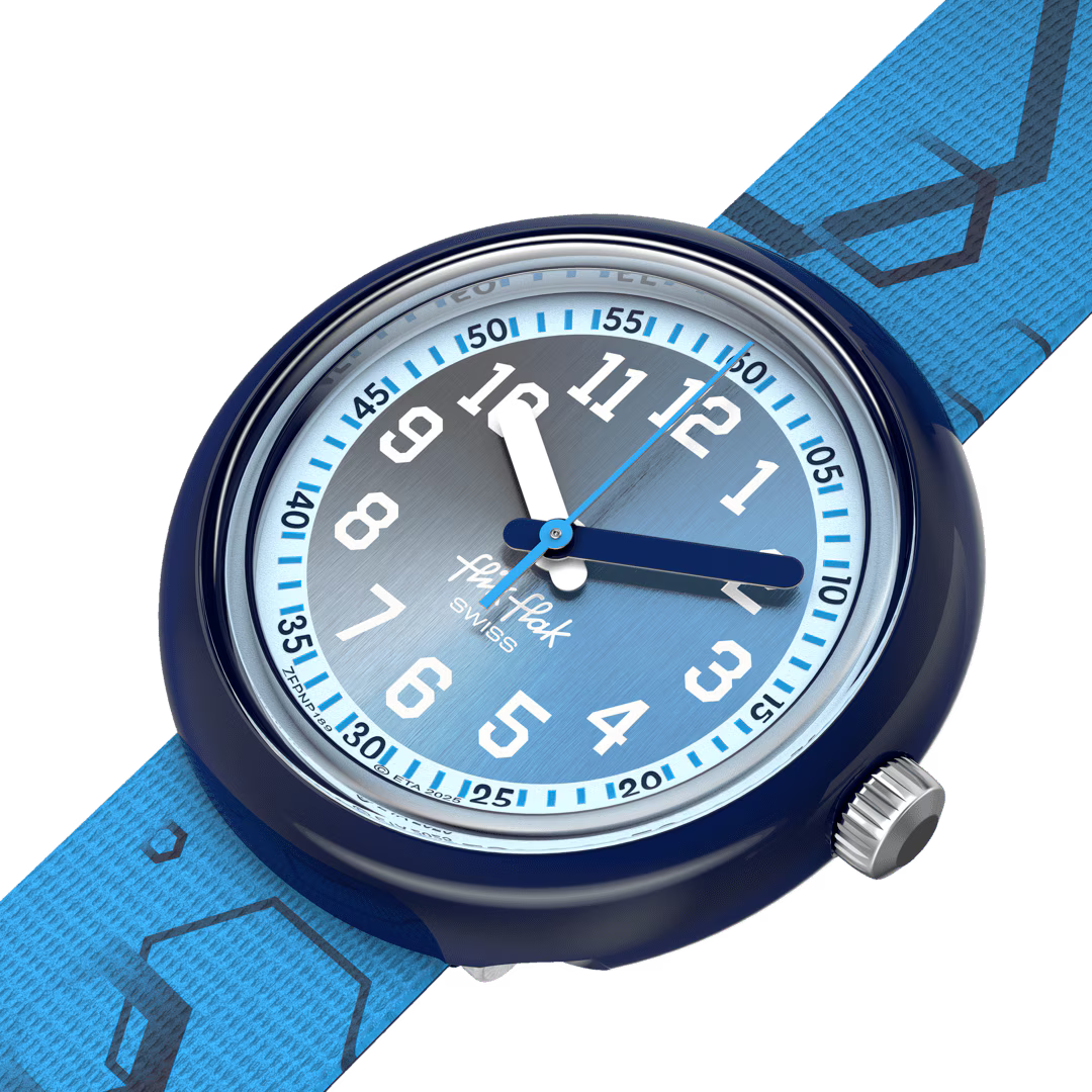 Flik Flak Quench in Blue 31,85 mm