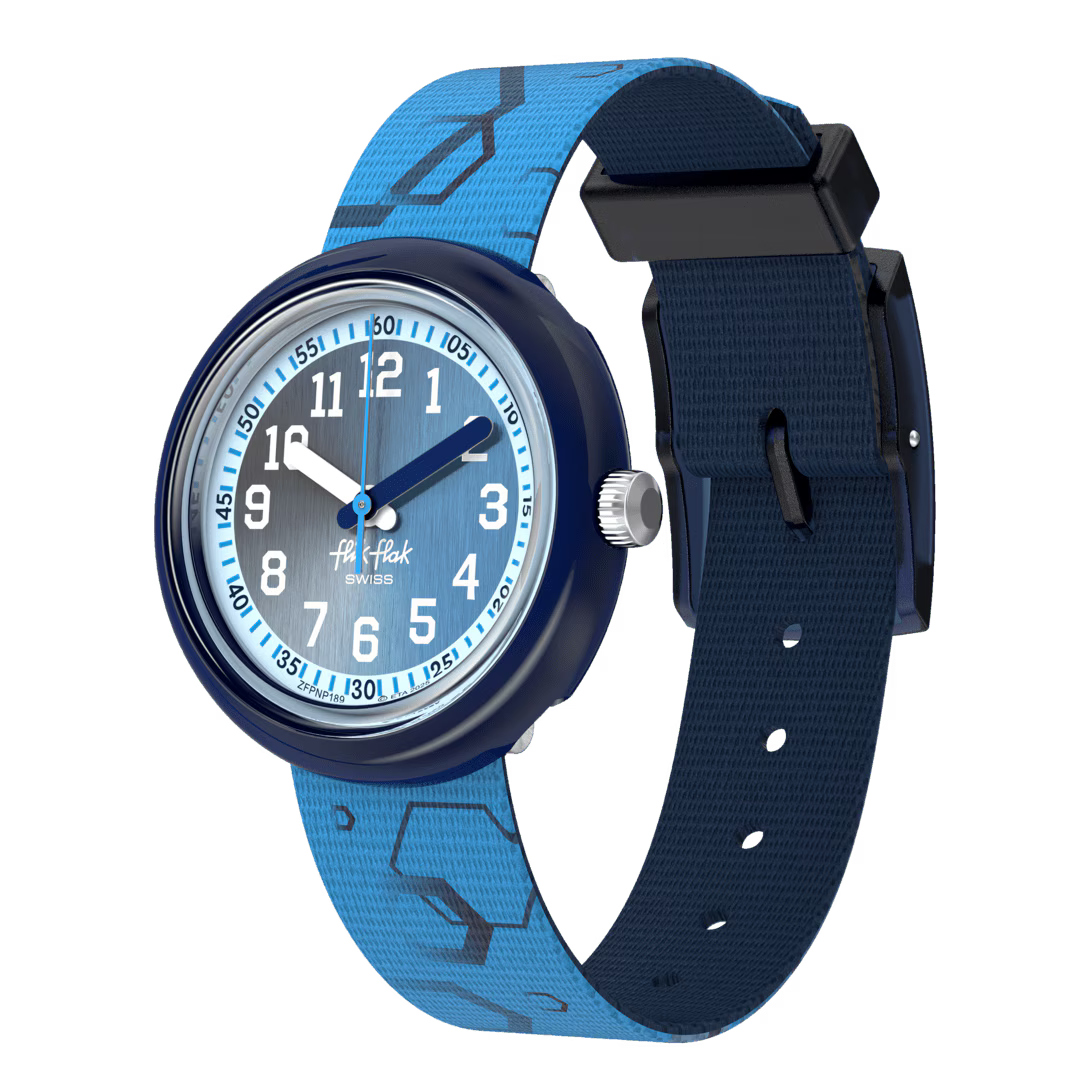 Flik Flak Quench in Blue 31,85 mm