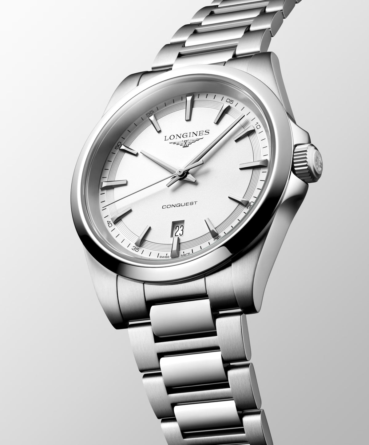 Longines Conquest 41 mm Cadran Blanc – L3.860.4.12.6