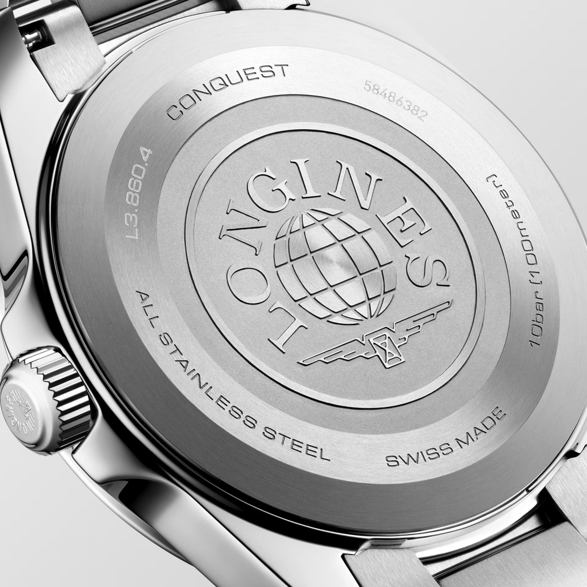 Longines Conquest 41 mm Cadran Blanc – L3.860.4.12.6