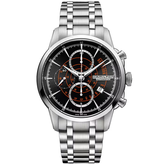 HAMILTON AMERICAN CLASSIC RAILROAD AUTO CHRONO