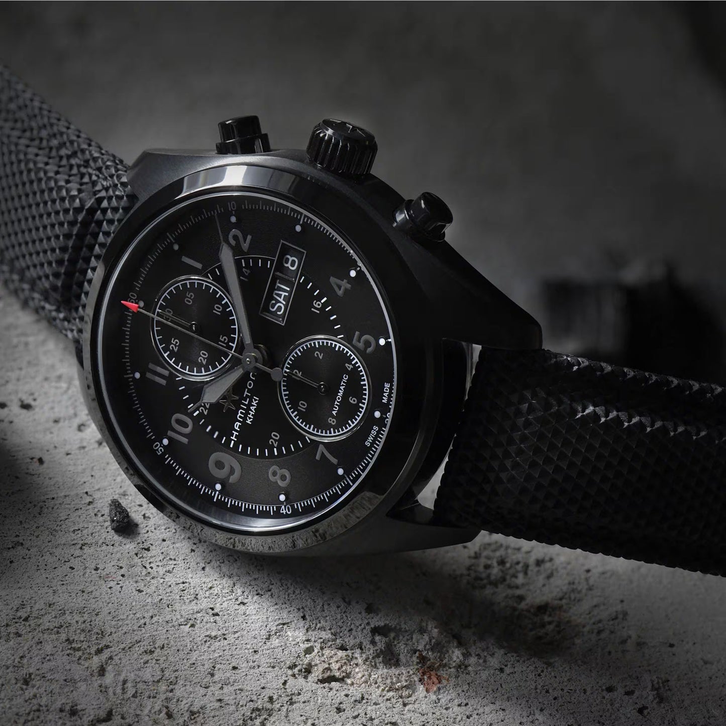 HAMILTON KHAKI FIELD AUTO CHRONO