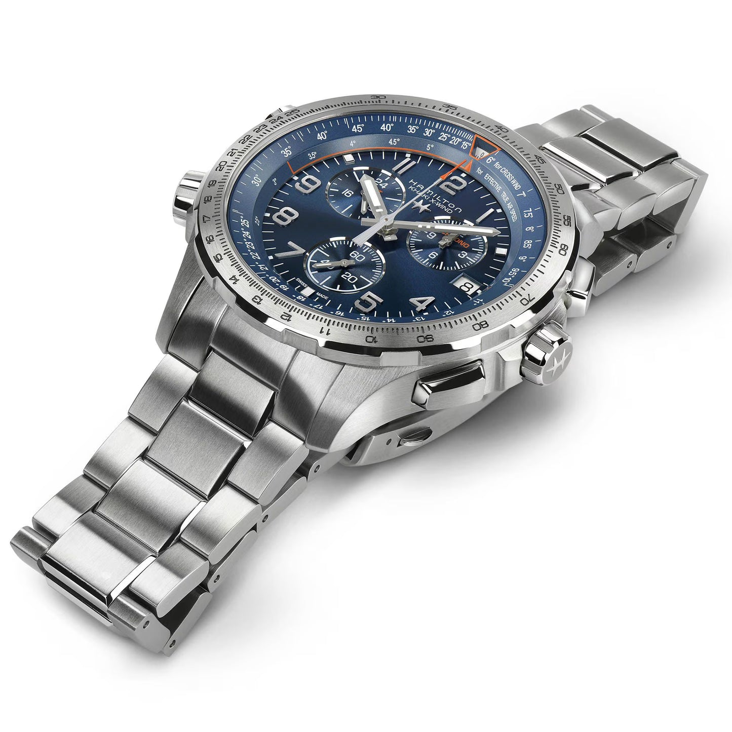 Hamilton Khaki Aviation X-Wind GMT Chrono Quartz 46 mm