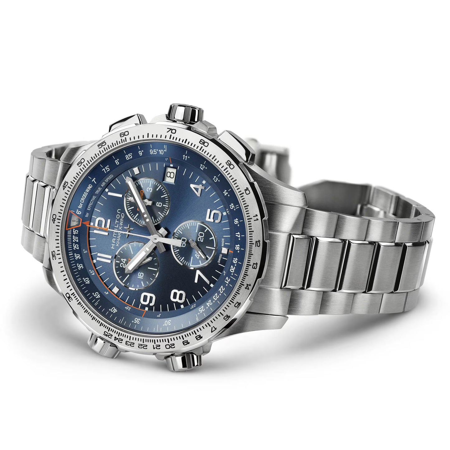 Hamilton Khaki Aviation X-Wind GMT Chrono Quartz 46 mm