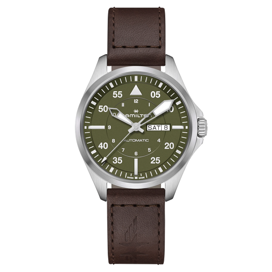 Hamilton Khaki Aviation Pilot Day Date Auto 42 mm