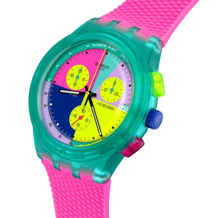 Swatch Neon Flash Arrow 42 mm
