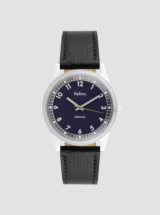 Kelton Héritage Navy Epsom Noir 9126032