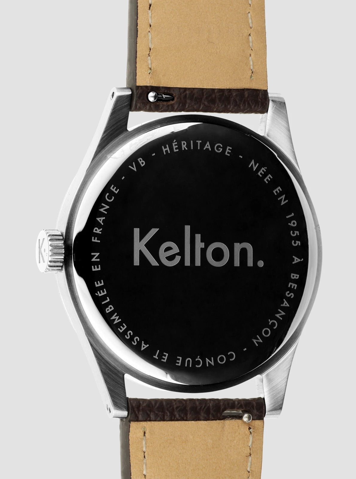 Kelton Héritage Navy Epsom Marron 9126022