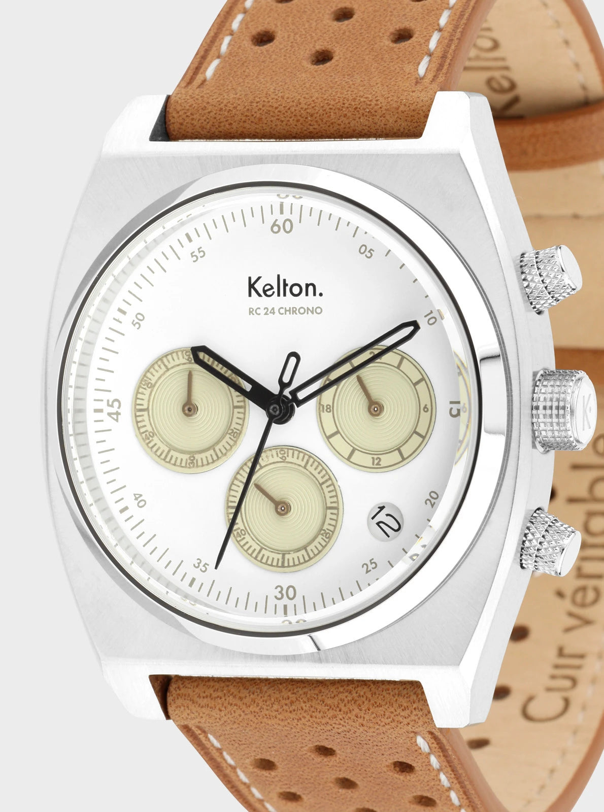 Kelton RC 24 Chrono Méca-Quartz Blanc 9124842