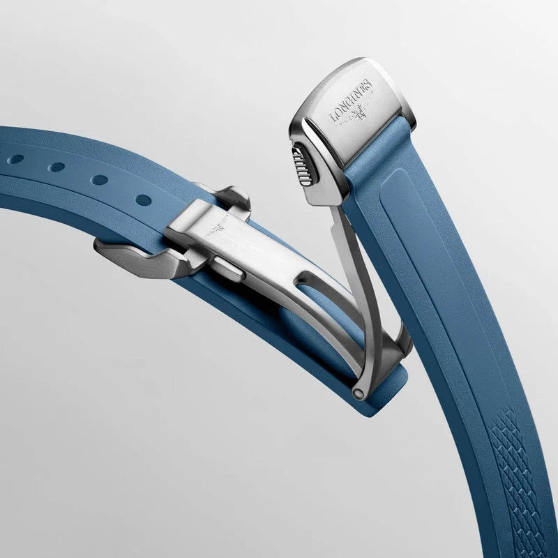 Longines Conquest Femme Automatique Bicolore Or Rose et Cadran Bleu – L3.430.5.92.9