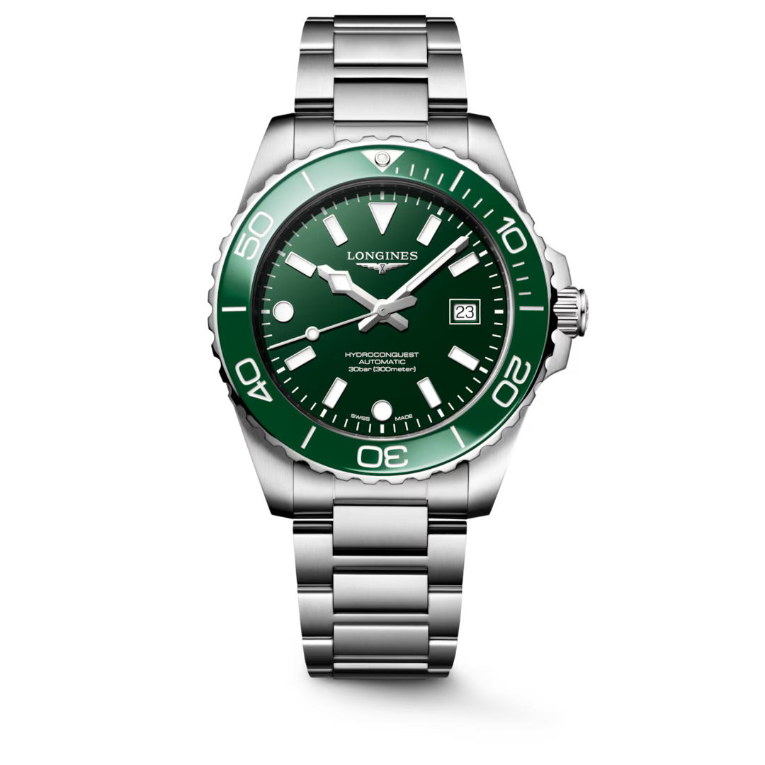 Longines HydroConquest Homme Automatique Cadran Vert – L3.788.4.06.6