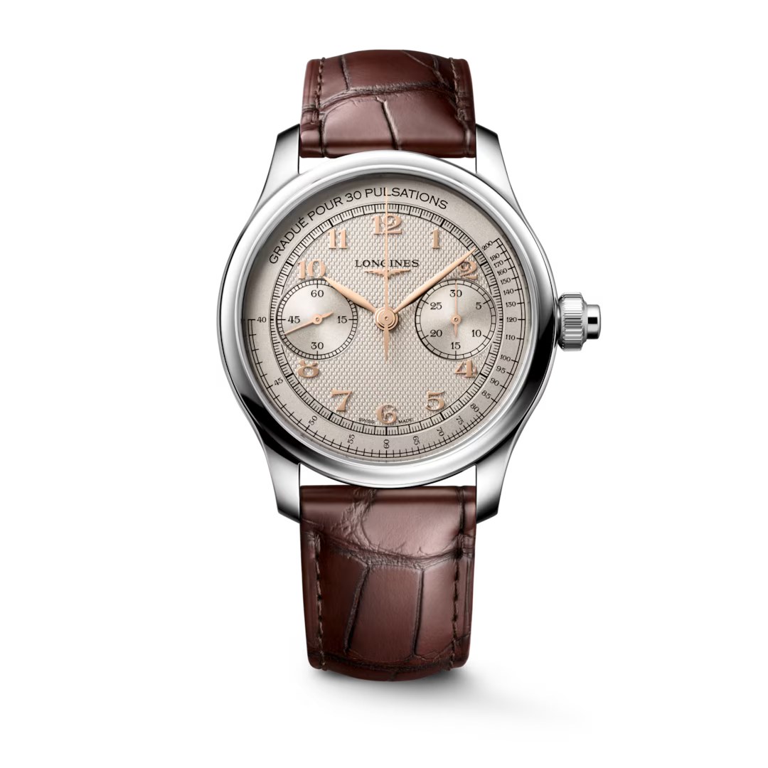 Longines Master Collection Chrono Monopusher Homme Cadran Ivoire – L2.960.4.78.2