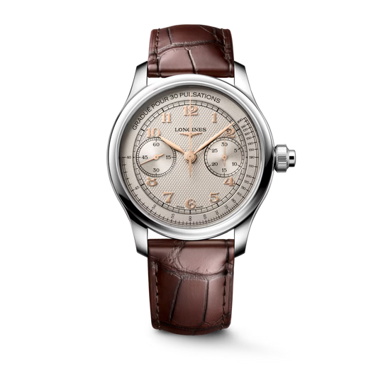 Longines Master Collection Chrono Monopusher Homme Cadran Ivoire – L2.960.4.78.2