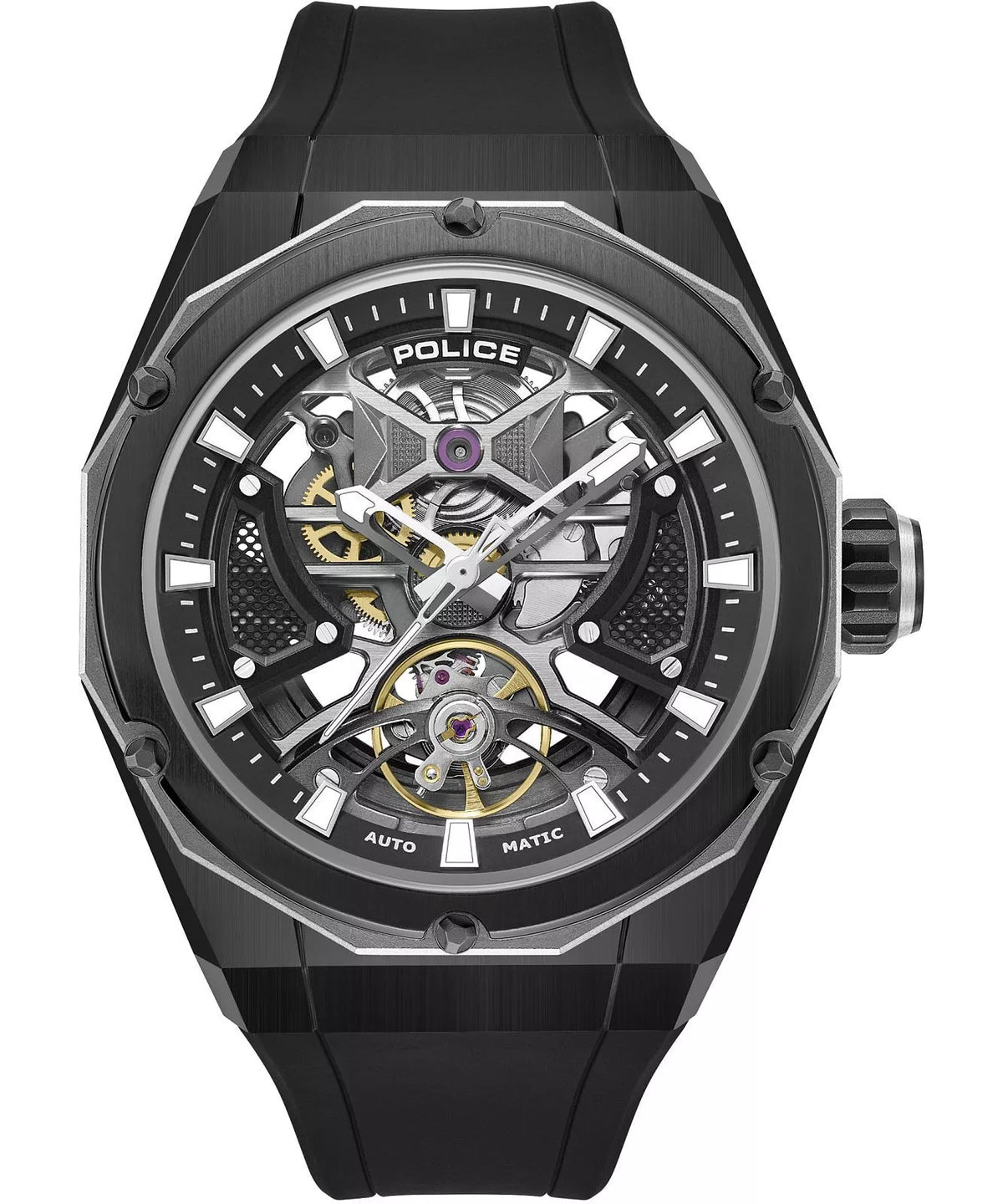 Police Dayton Skeleton Automatic 45 mm