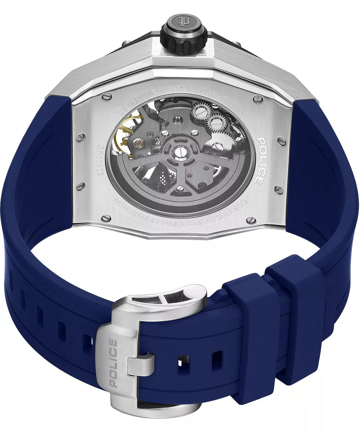 Police Dayton Skeleton Automatic 45 mm