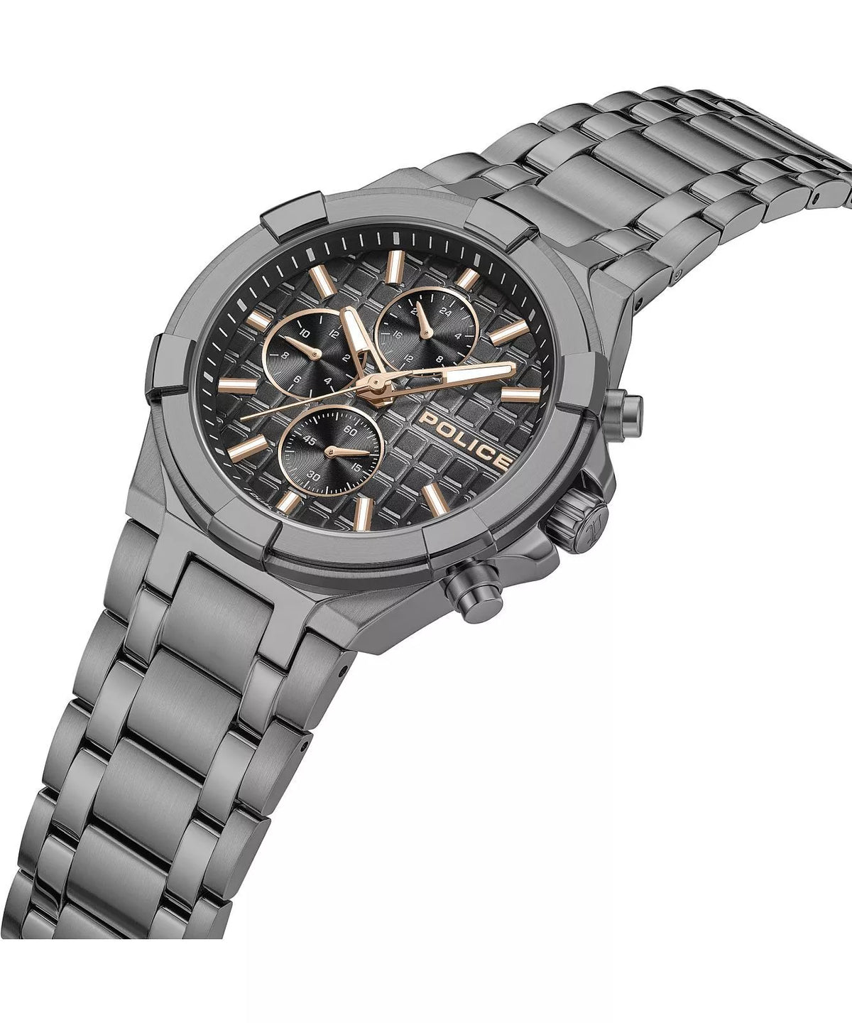 Police Guardian Chronograph Dual Time 42 mm